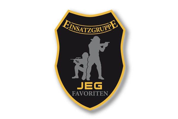 Logo für die Justiz-Einsatzgruppe der Haftanstalt Favoriten