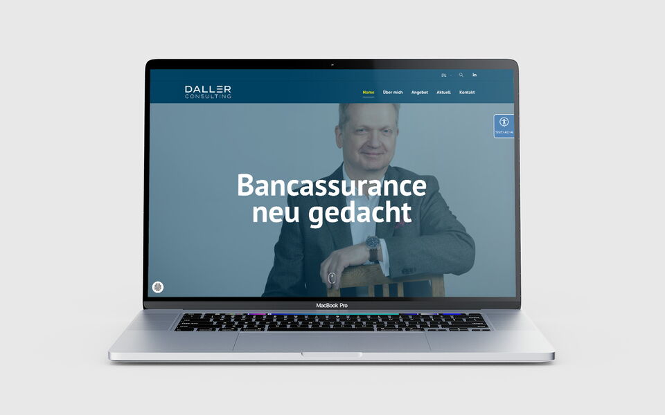 Die zweisprachige Website wurde mit dem CMS Contao realisiert