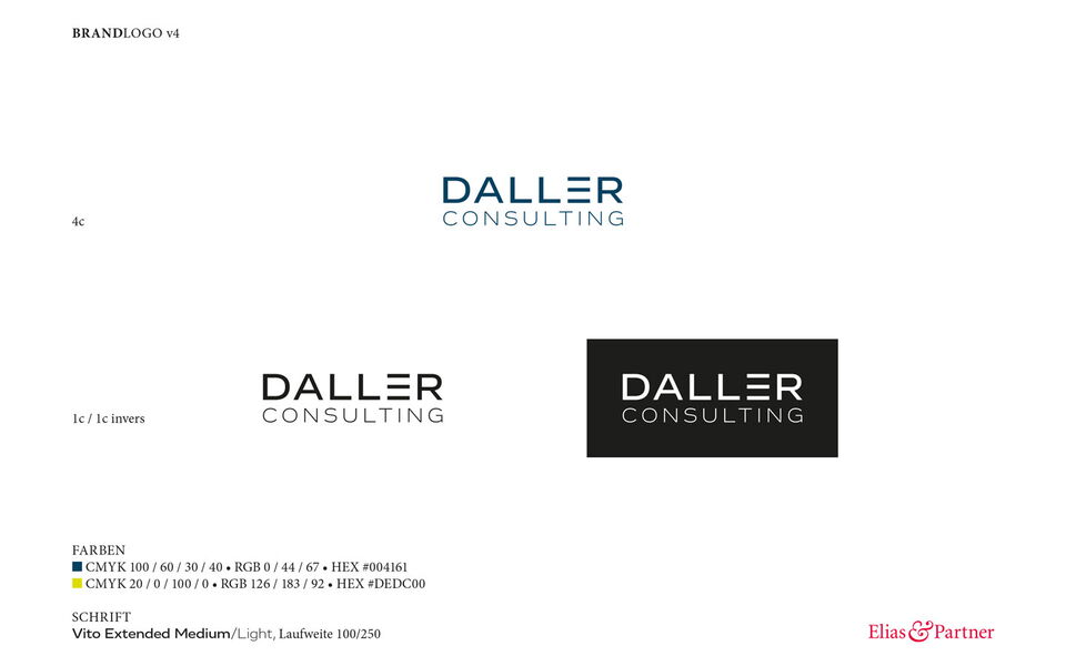 Die vierte Version des Logos hat den Auftraggeber überzeugt