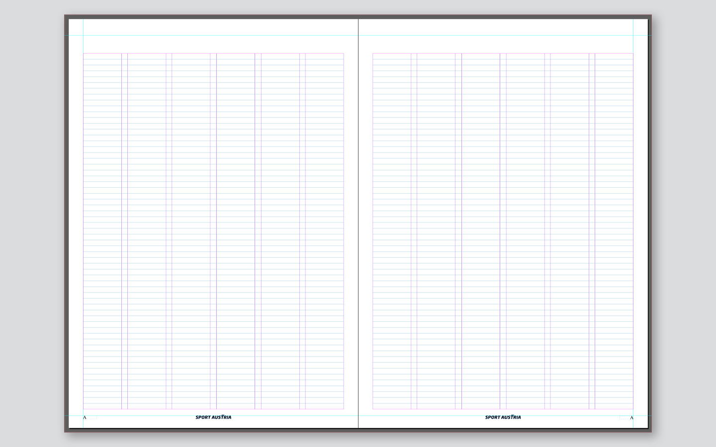 Flexibles Editorial Design: Seitenspiegel mit 6er-Raster